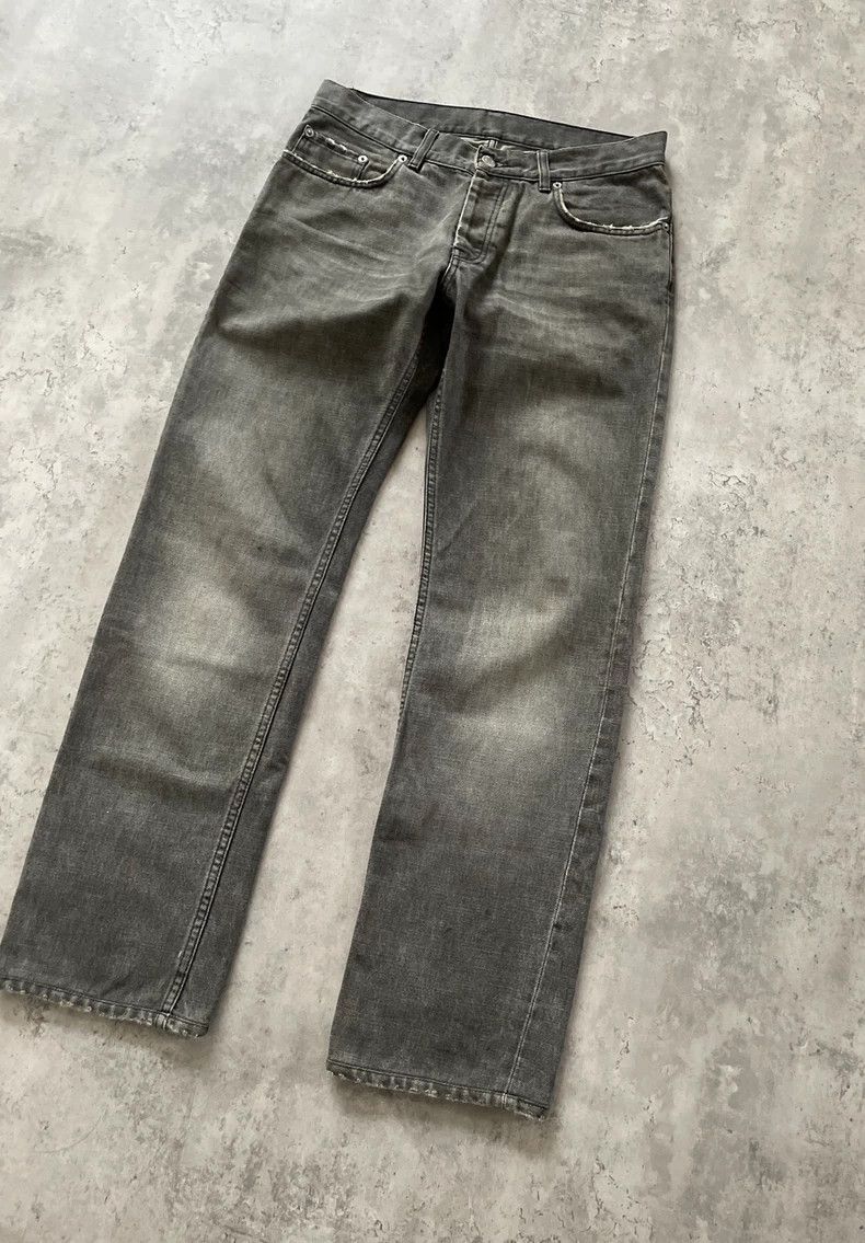 Helmut Lang Helmut Lang Gray Denim Jeans Size 31 Size US 31 - 2 Thumbnail