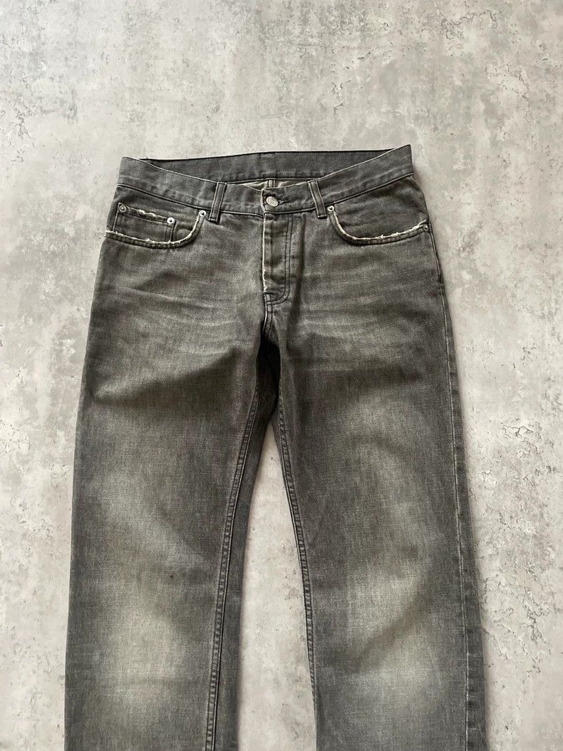 Helmut Lang Helmut Lang Gray Denim Jeans Size 31 Size US 31 - 3 Thumbnail