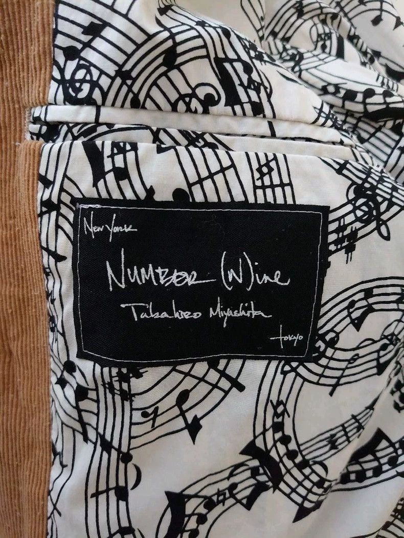 Number (N)ine Number (N)ine 07ss Corduroy Moto Jacket Size US XS / EU 42 / 0 - 3 Thumbnail