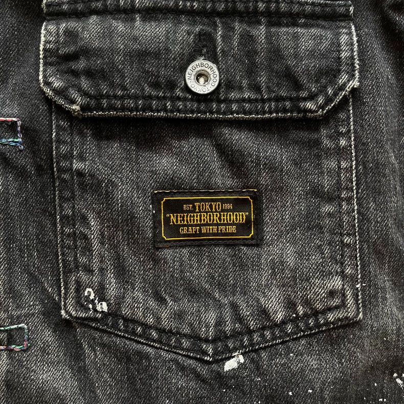 Neighborhood Neighborhood 20ss Stockman Denim Jacket Size US L / EU 52-54 / 3 - 3 Thumbnail