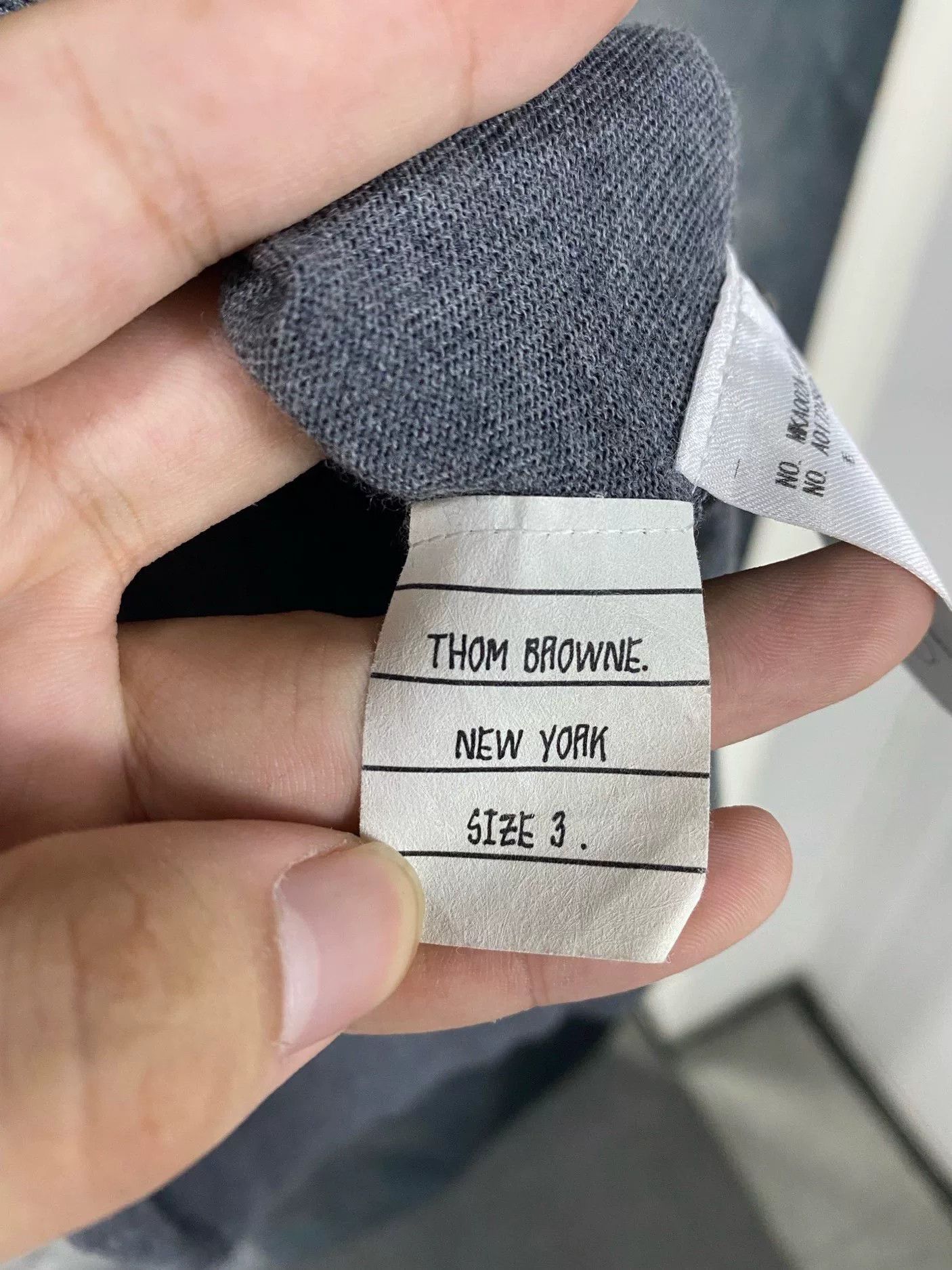 Thom Browne Thom Browne Gray Crewneck Sweatshirt Size US M / EU 48-50 / 2 - 5 Thumbnail