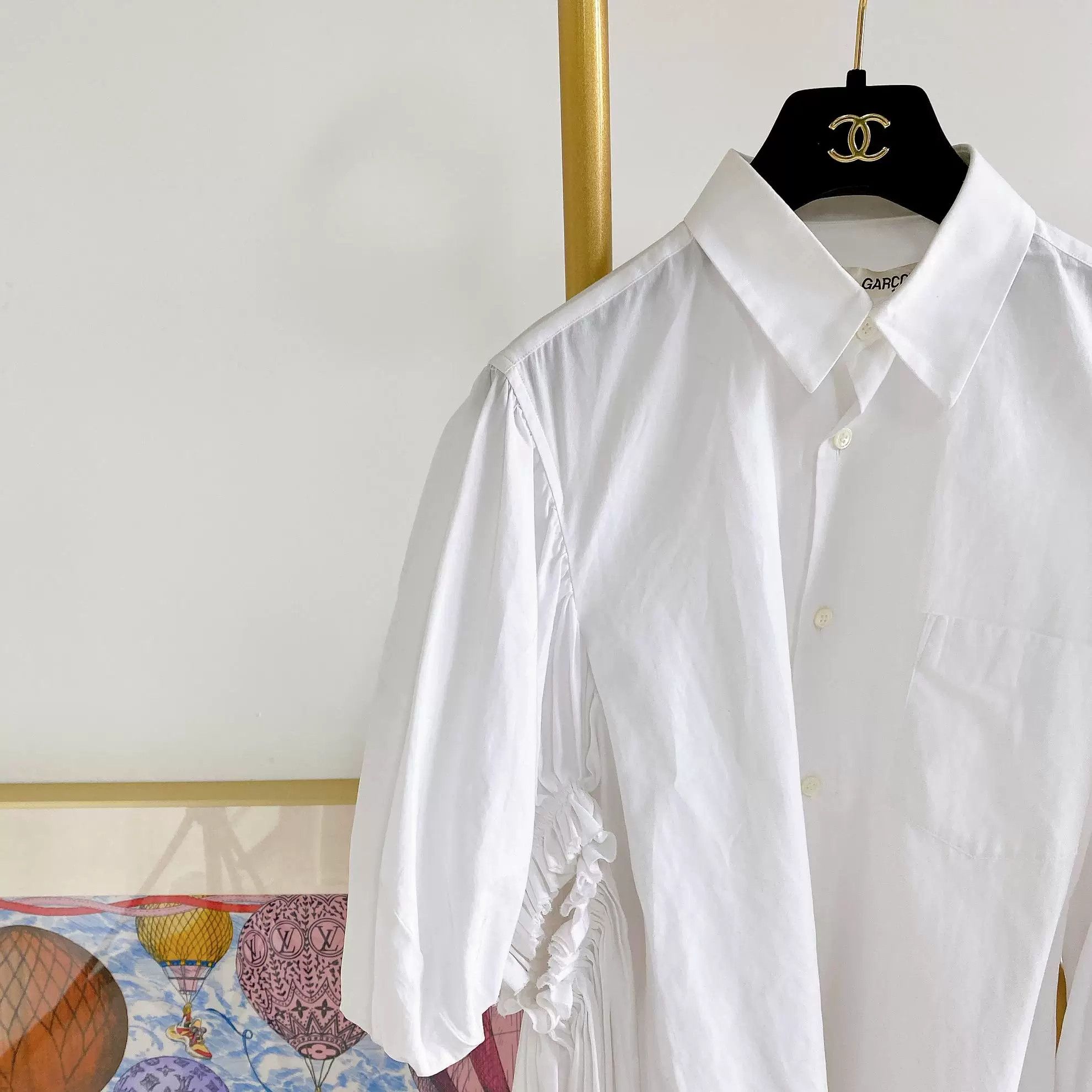 Comme des Garcons Comme des Garcons White Shirt S Size US S / EU 44-46 / 1 - 3 Thumbnail