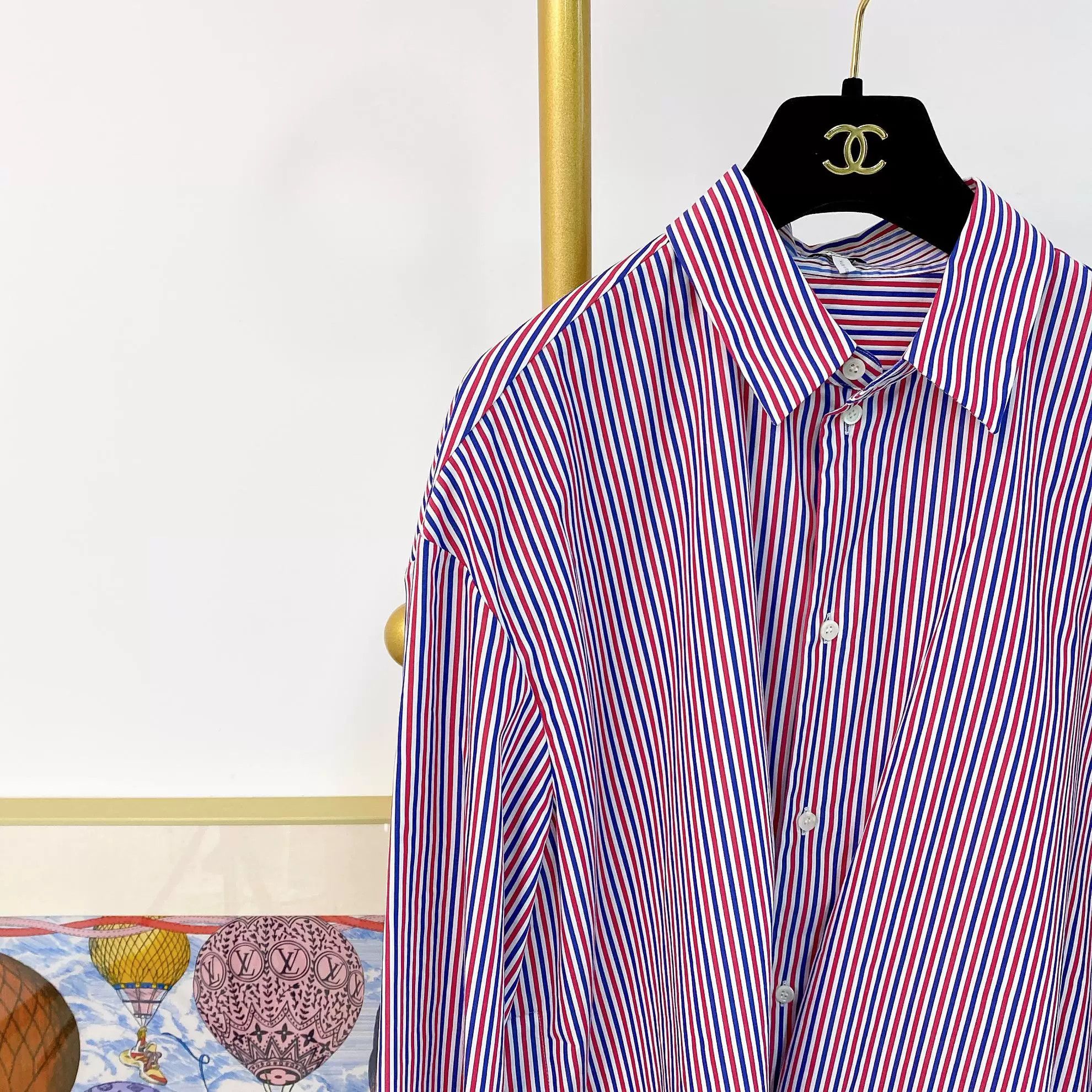 Loewe Loewe Striped Shirt Size 34 Size US XS / EU 42 / 0 - 3 Thumbnail