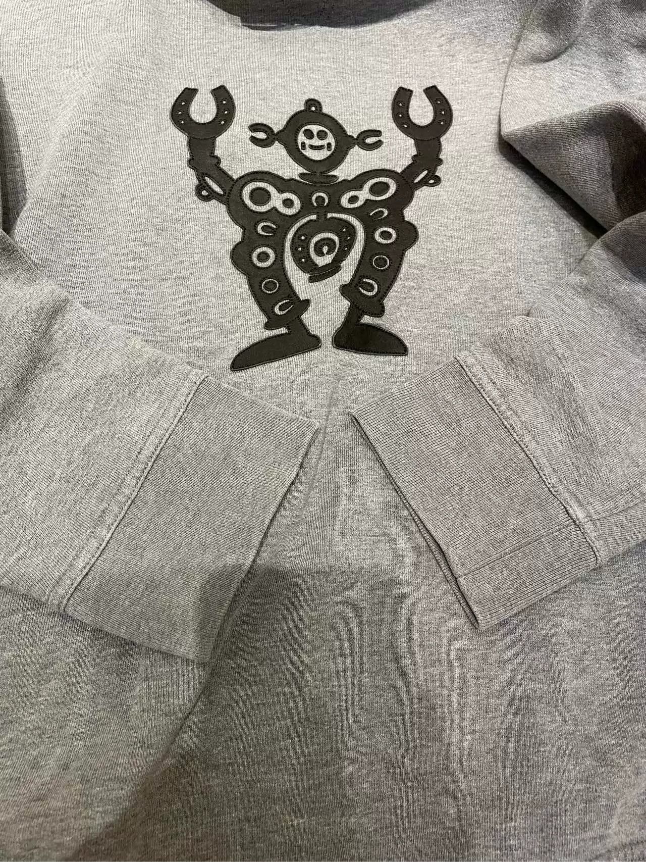 Hermes Hermes Gray Sweatshirt M Size Size US M / EU 48-50 / 2 - 4 Thumbnail