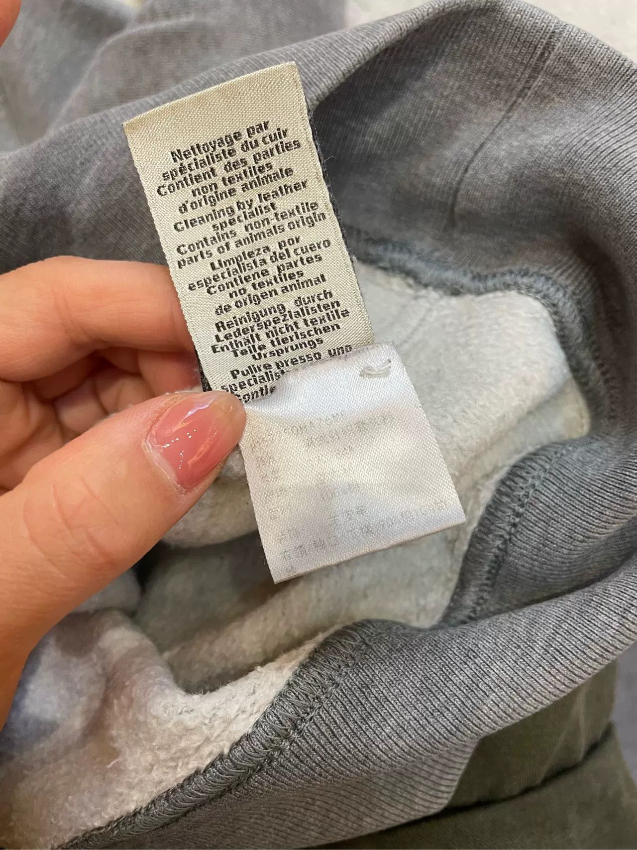 Hermes Hermes Gray Sweatshirt M Size Size US M / EU 48-50 / 2 - 6 Thumbnail