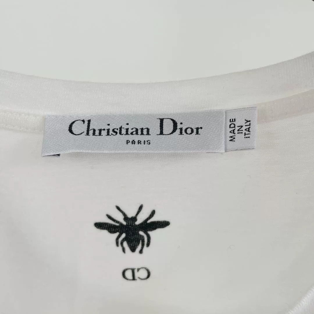 Dior Christian Dior White Letter Print T-shirt Size US S / EU 44-46 / 1 - 6 Thumbnail