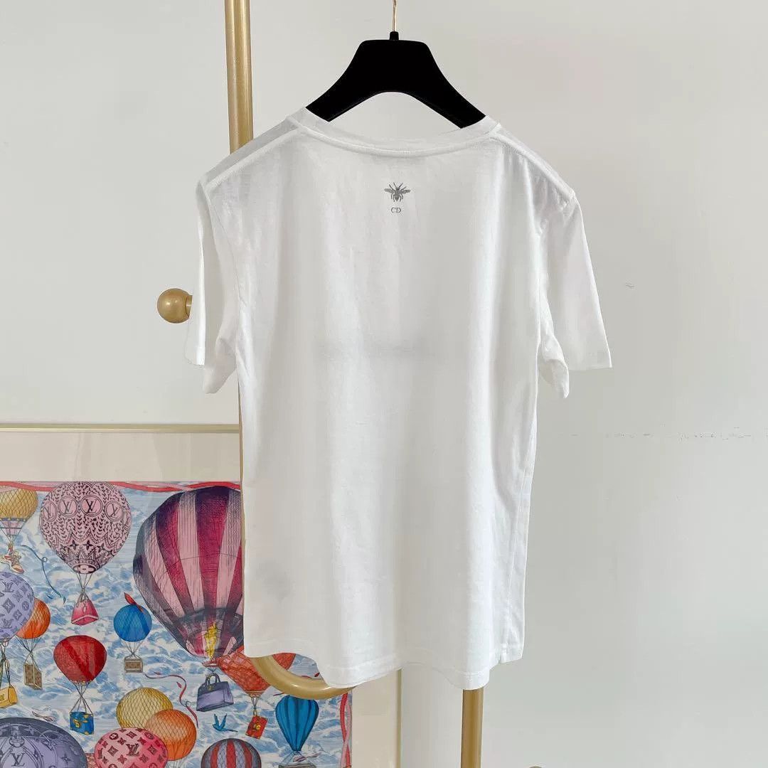 Dior Christian Dior White Letter Print T-shirt Size US S / EU 44-46 / 1 - 2 Thumbnail