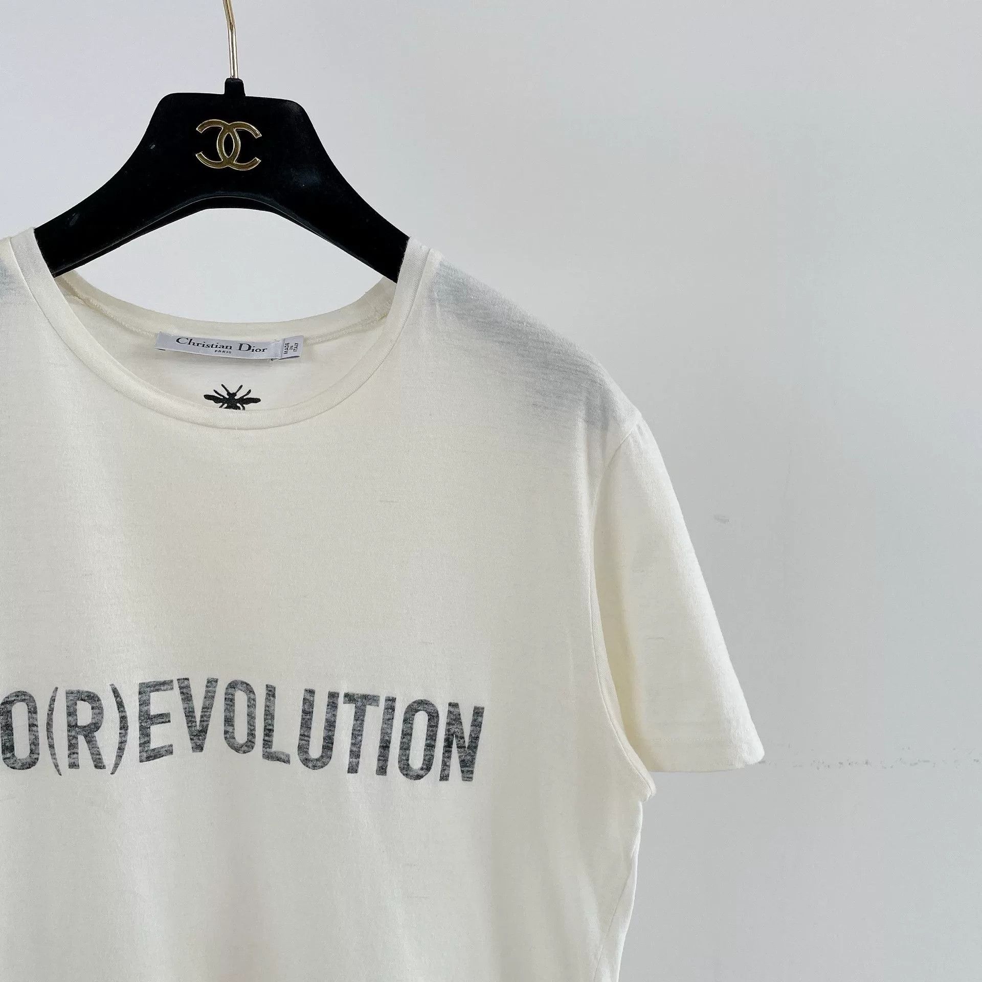 Dior Christian Dior White Logo T-Shirt S Size US S / EU 44-46 / 1 - 3 Thumbnail