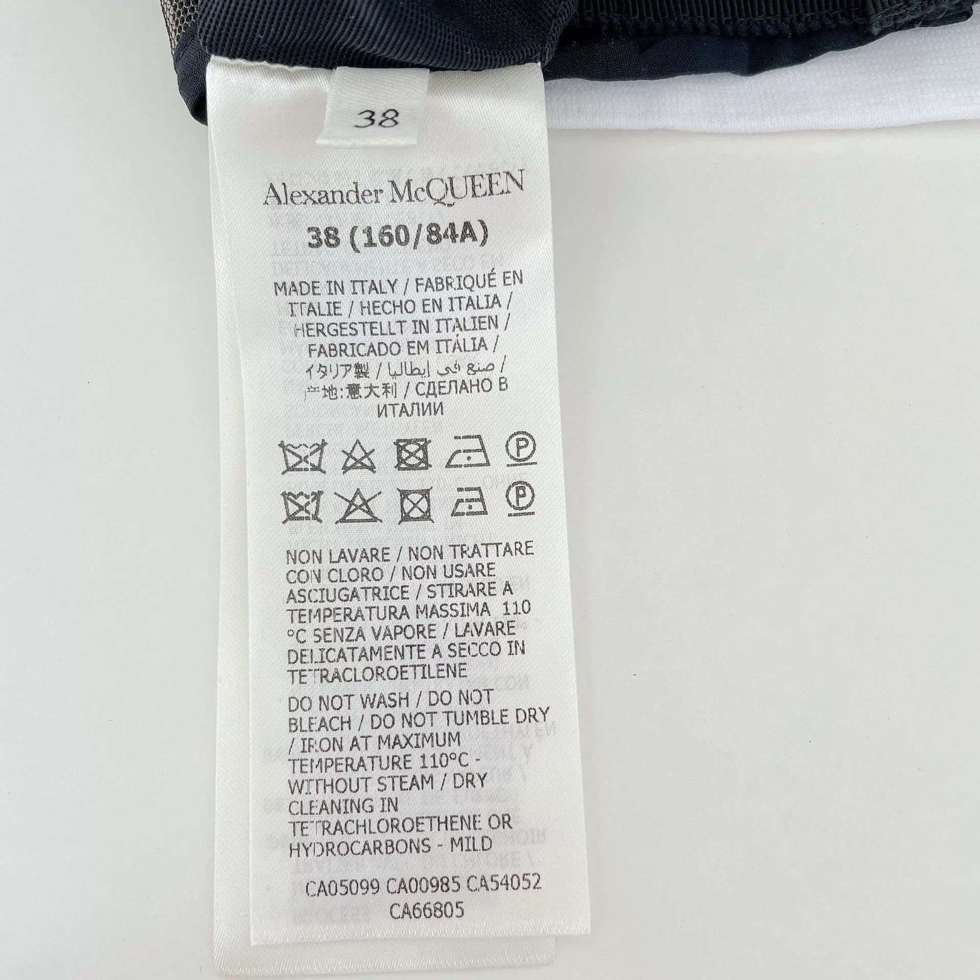 Alexander McQueen Alexander McQueen White Boned Short-Sleeve Top Size US XS / EU 42 / 0 - 7 Thumbnail