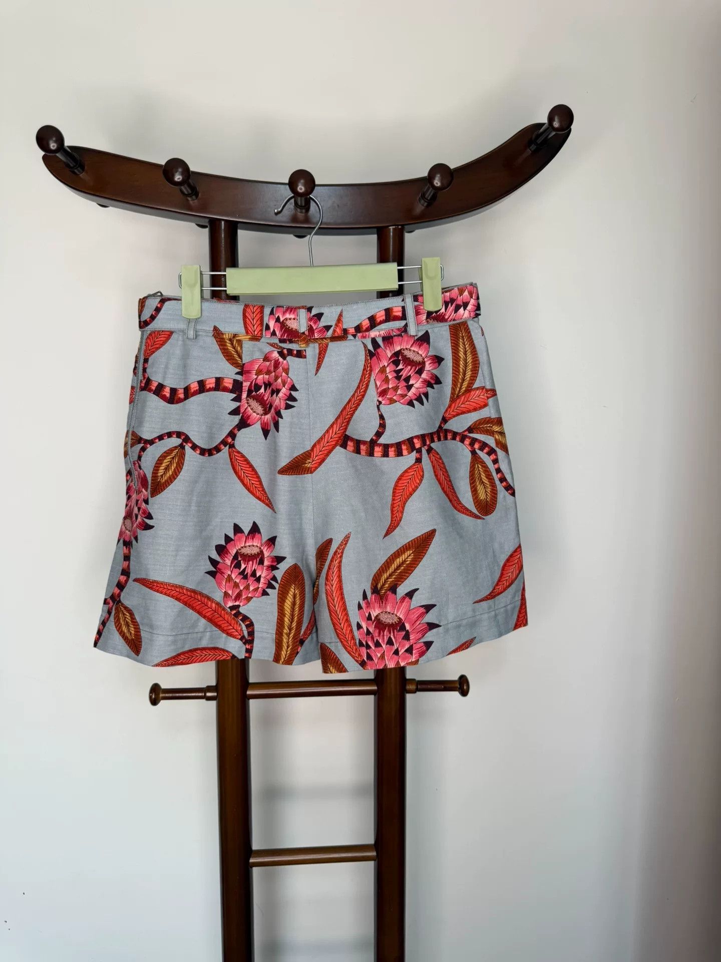 Hermes Hermes Linen Silk Blend Shorts Size US 38 / EU 54 - 5 Thumbnail