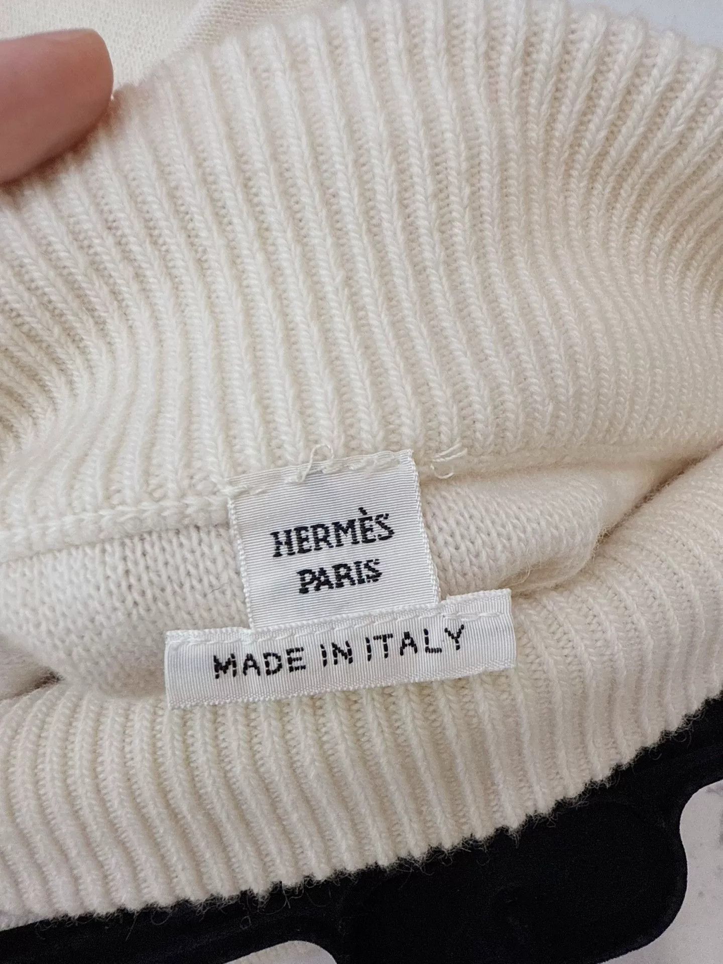 Hermes HERMES Soft Cashmere Knit Skirt Size US 34 / EU 50 - 4 Thumbnail