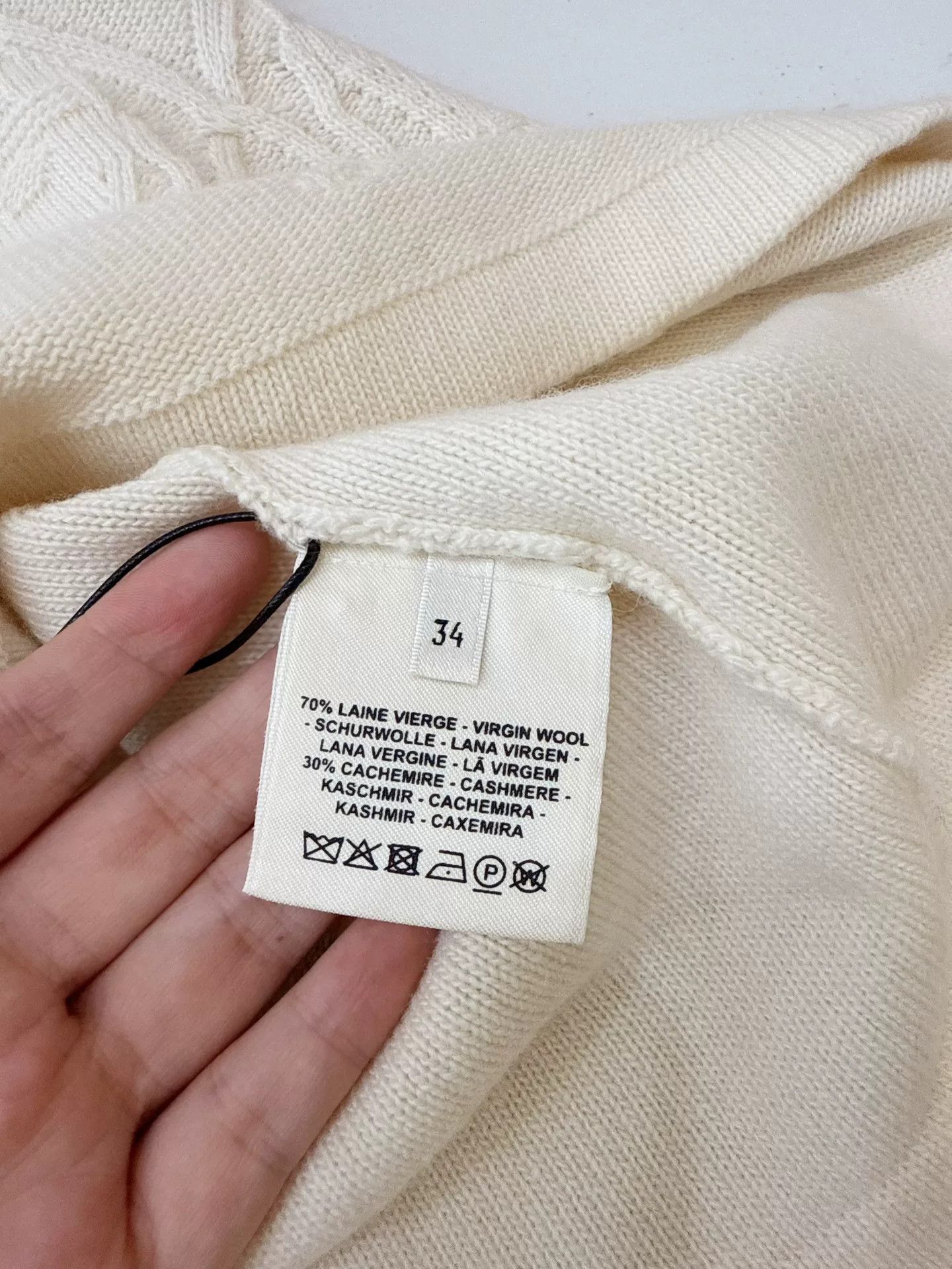 Hermes HERMES Soft Cashmere Knit Skirt Size US 34 / EU 50 - 5 Thumbnail