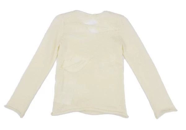 Comme des Garcons COMME des GARCONS Beige Lip Knit Top Size US S / EU 44-46 / 1 - 3 Thumbnail