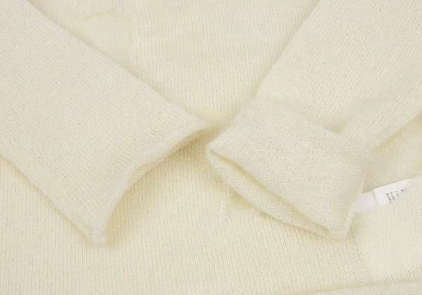 Comme des Garcons COMME des GARCONS Beige Lip Knit Top Size US S / EU 44-46 / 1 - 7 Thumbnail