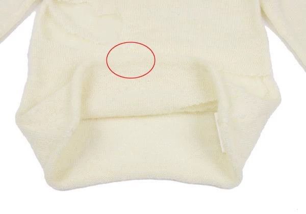 Comme des Garcons COMME des GARCONS Beige Lip Knit Top Size US S / EU 44-46 / 1 - 5 Thumbnail