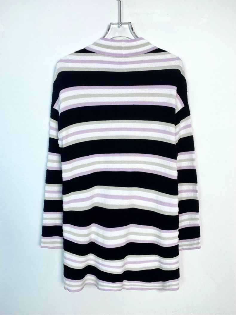 Fendi Fendi Striped Colorblock Knit Cardigan Size US S / EU 44-46 / 1 - 2 Thumbnail