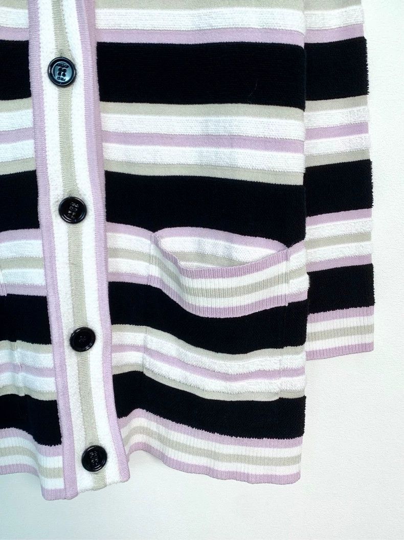 Fendi Fendi Striped Colorblock Knit Cardigan Size US S / EU 44-46 / 1 - 4 Thumbnail