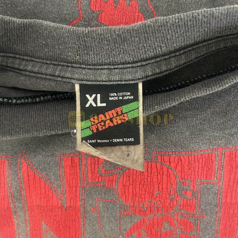 Saint Michael SAINT MICHAEL x DENIM TEARS Tee Size US XL / EU 56 / 4 - 4 Thumbnail