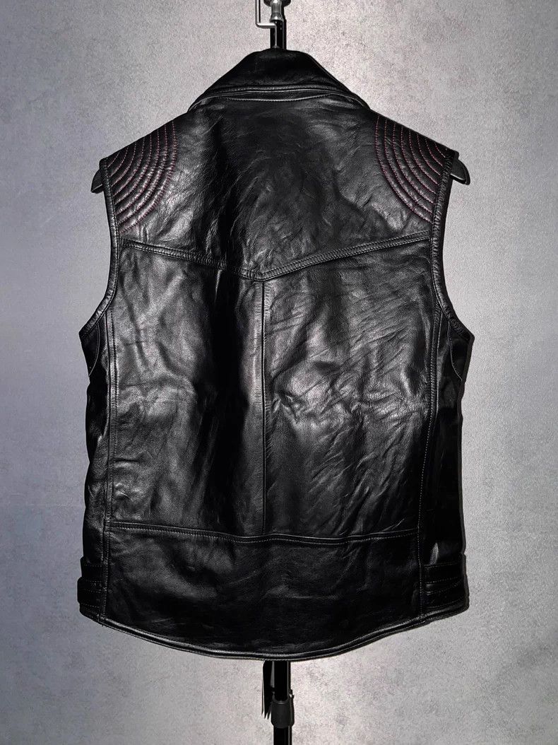 Number (N)ine Number (N)ine Leather Spider Web Vest Size US M / EU 48-50 / 2 - 2 Thumbnail