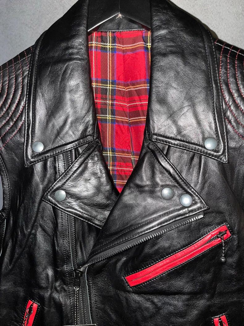 Number (N)ine Number (N)ine Leather Spider Web Vest Size US M / EU 48-50 / 2 - 3 Thumbnail