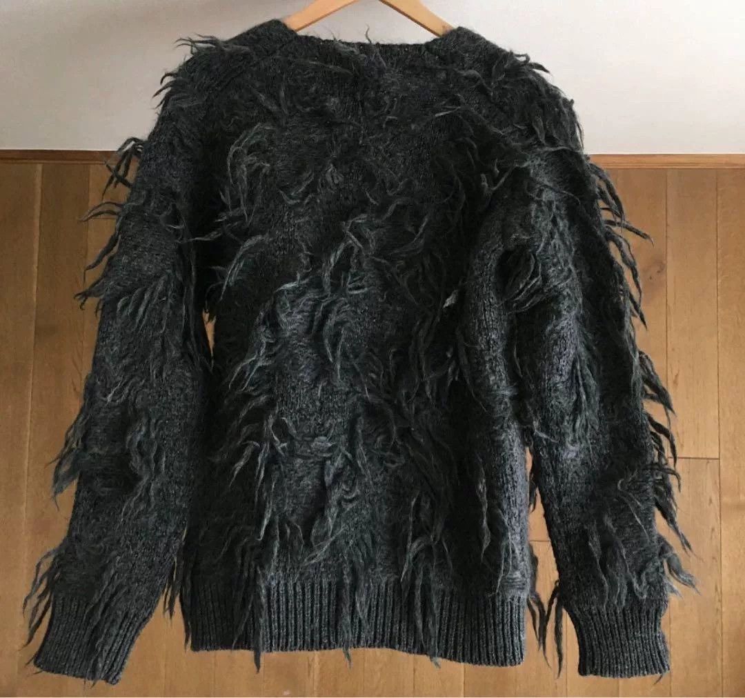 Junya Watanabe junya watanabe fringed sweater in black Size US S / EU 44-46 / 1 - 4 Thumbnail