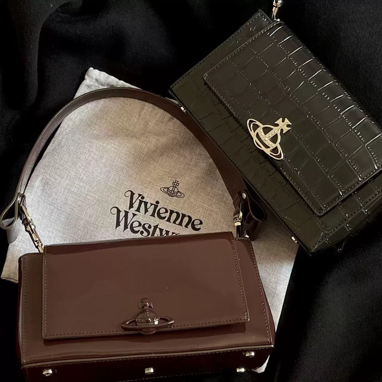 Vivienne Westwood Vivienne Westwood Hazel Leather Bag Size ONE SIZE - 9 Thumbnail