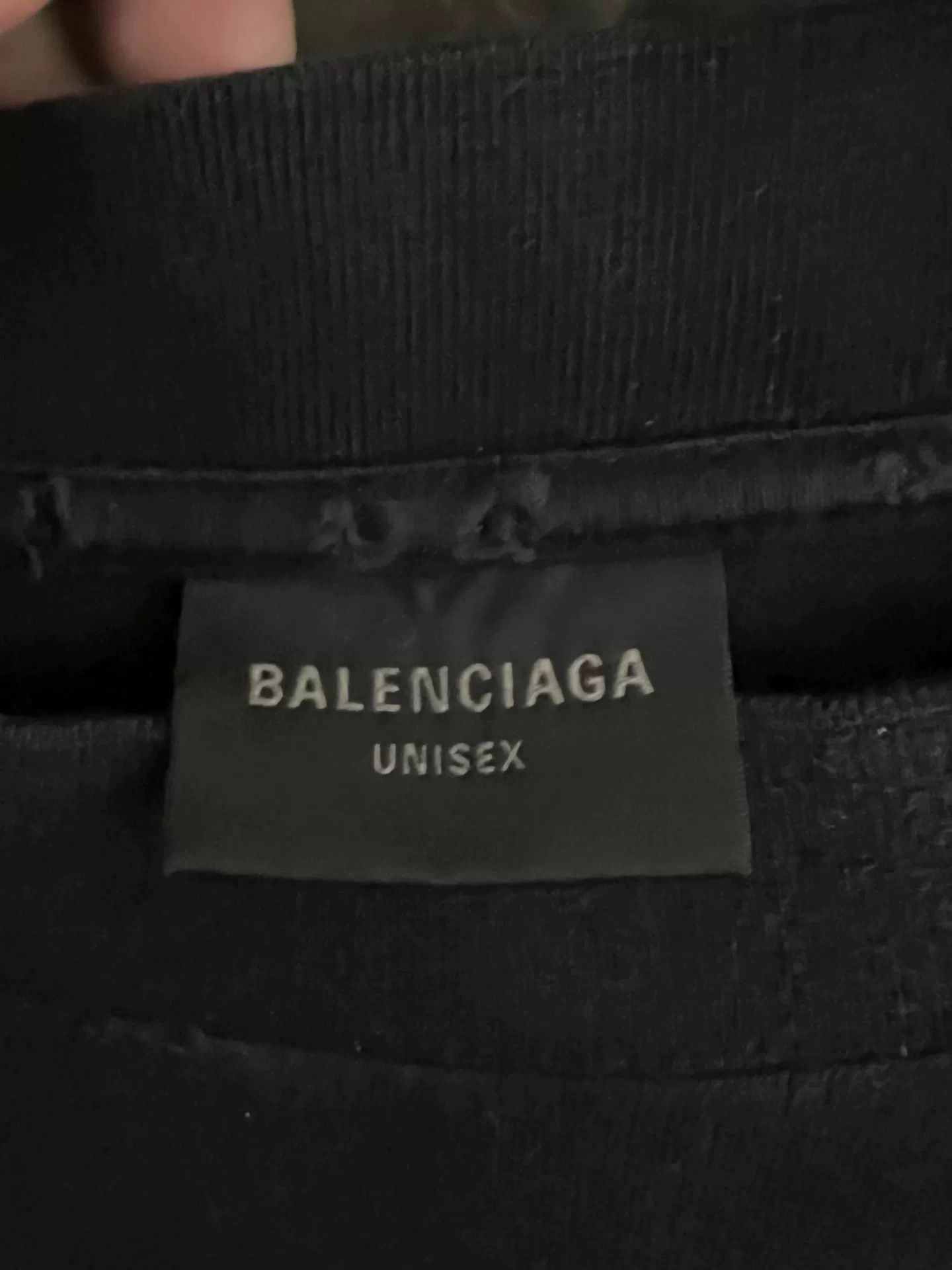 Balenciaga Balenciaga 24SS Distressed Scissors Tee Size US XL / EU 56 / 4 - 3 Thumbnail