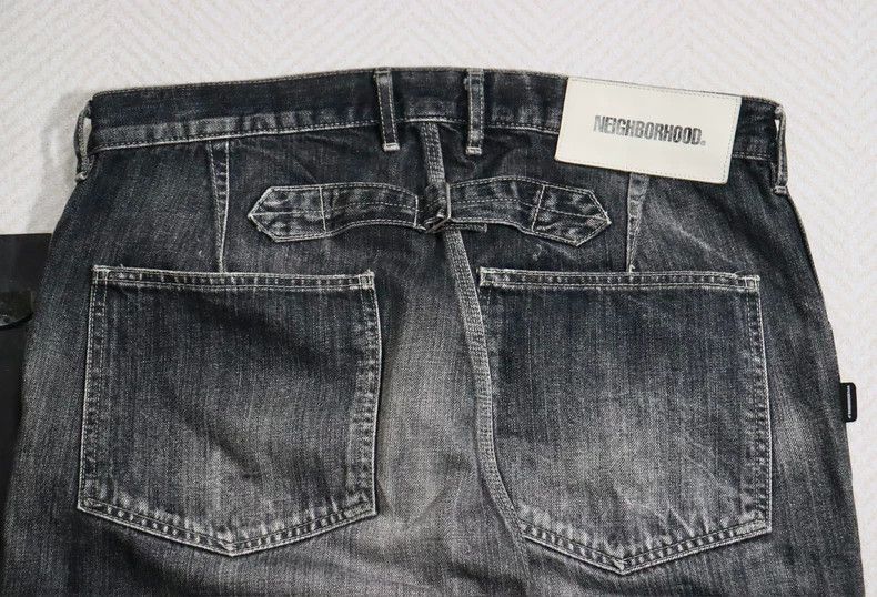 Neighborhood Neighborhood NBHD 20aw Savage Denim Jeans Size US 34 / EU 50 - 5 Thumbnail