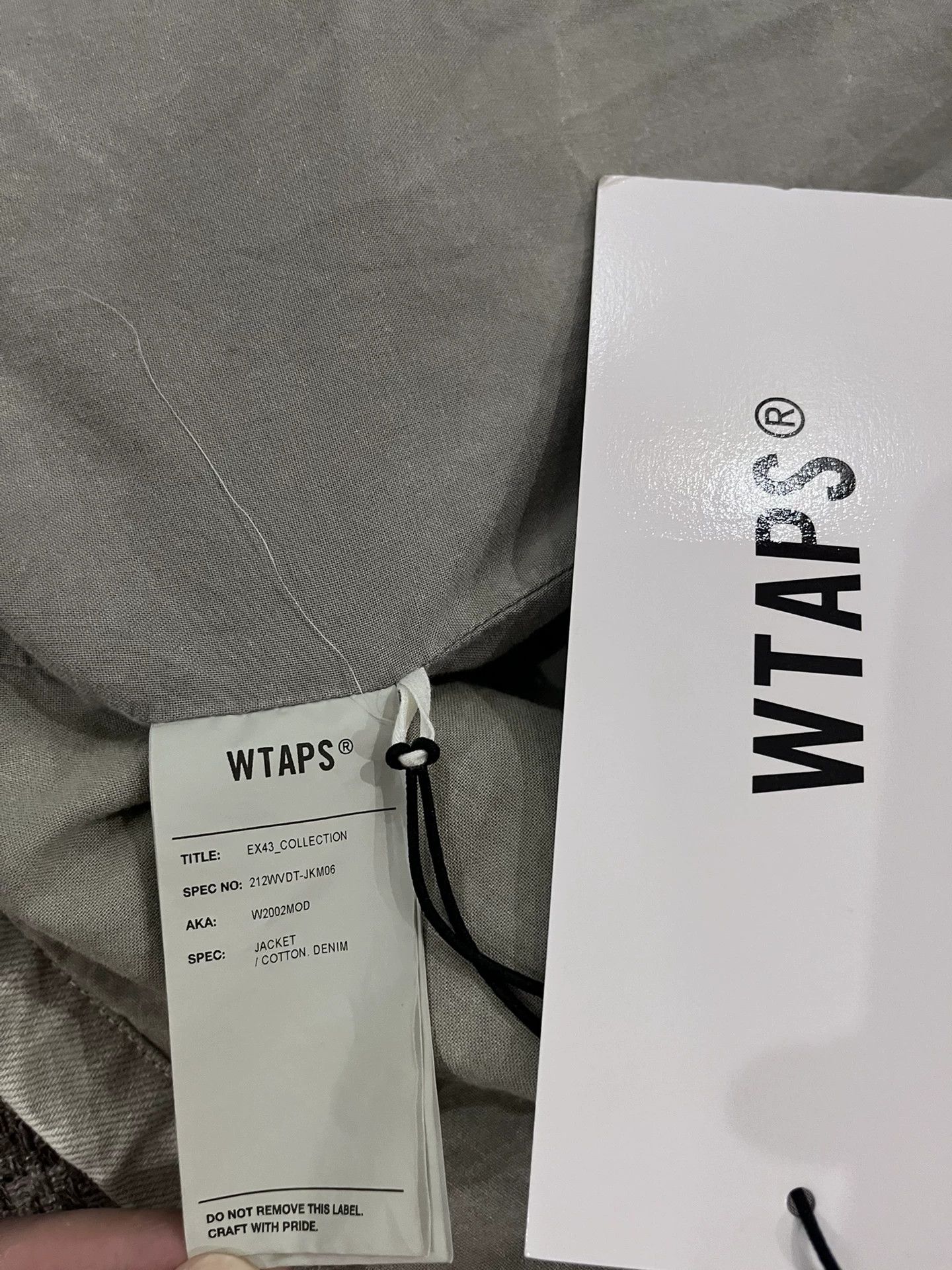 Wtaps WTAPS W2002MOD Cotton Denim Jacket Size US S / EU 44-46 / 1 - 6 Thumbnail