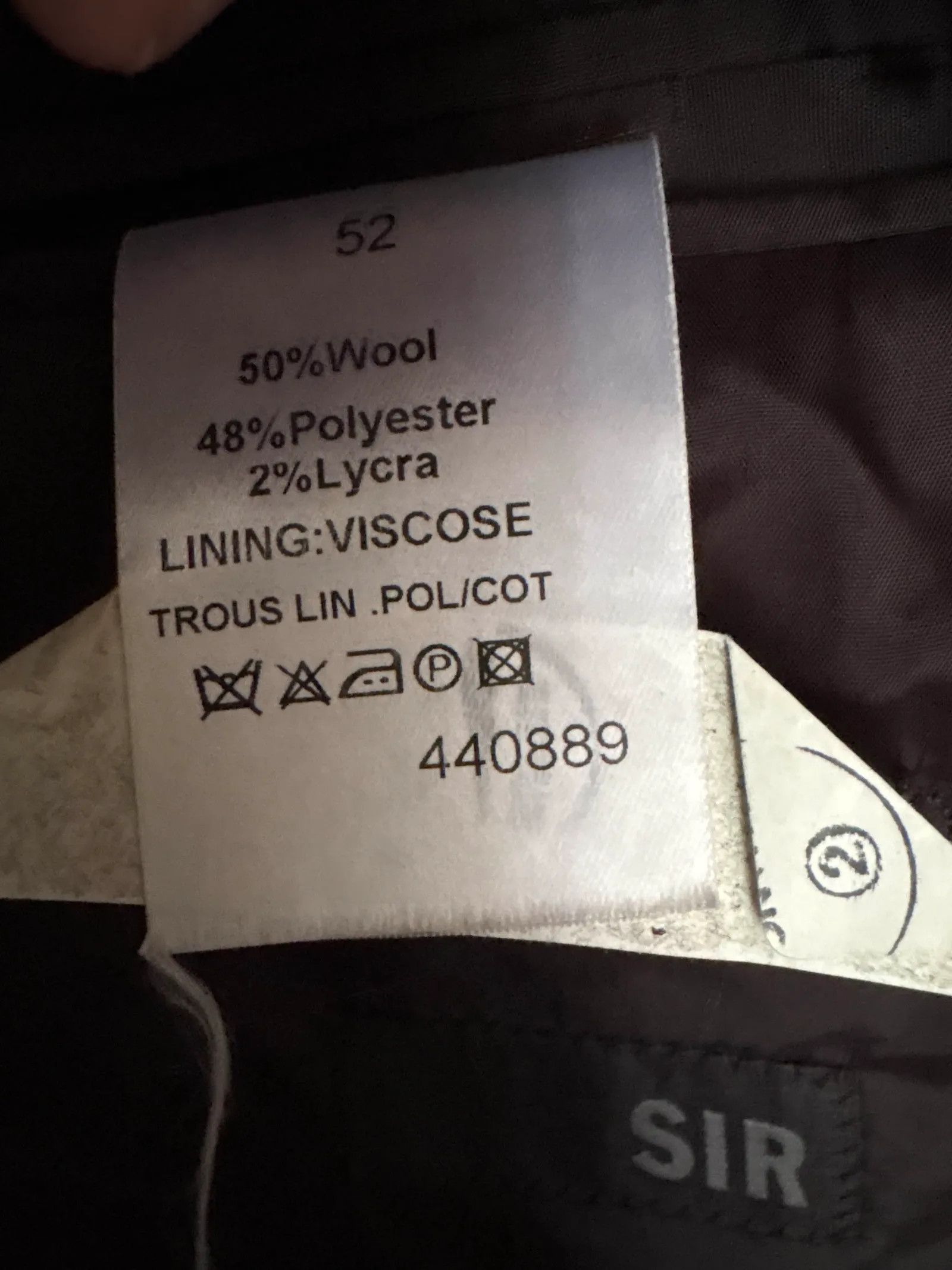 SIR. Sir Blazer Size 44R - 3 Thumbnail