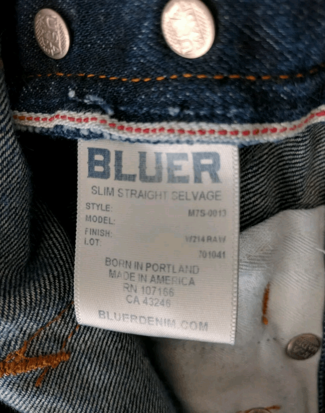 Bluer Denim FINAL DROP Bluer Brand Selvedge Jeans | Grailed