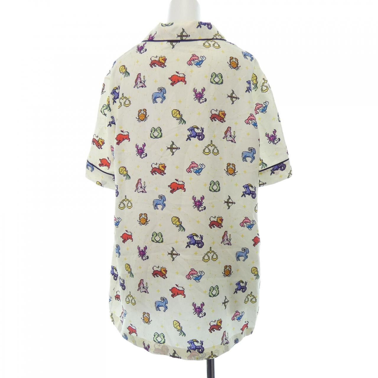 Dior Dior Christian Dior S/S Shirt Silk Shirt Others Tops 241V29A6633 DUTY FREE for USA Size ONE SIZE - 2 Thumbnail