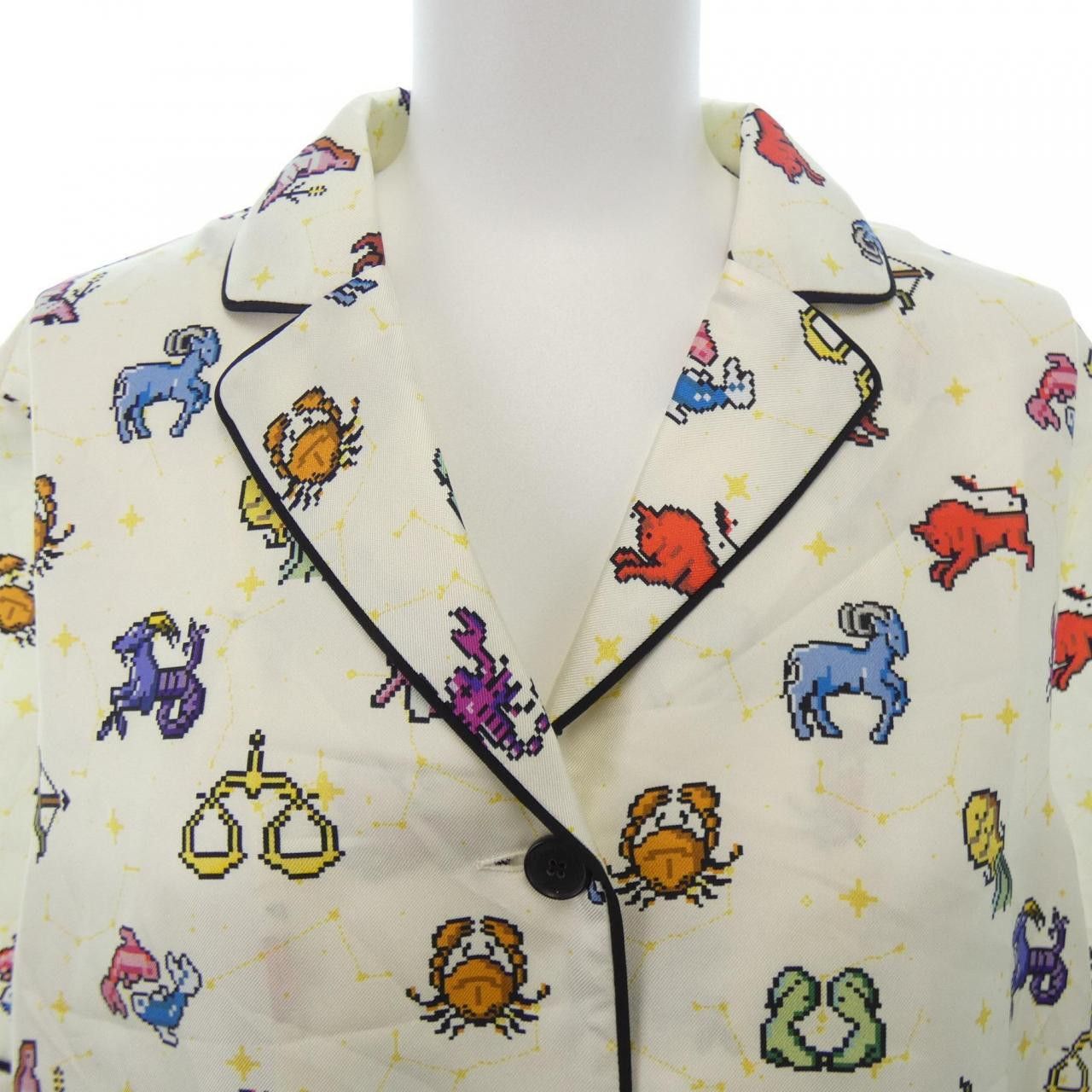 Dior Dior Christian Dior S/S Shirt Silk Shirt Others Tops 241V29A6633 DUTY FREE for USA Size ONE SIZE - 5 Thumbnail