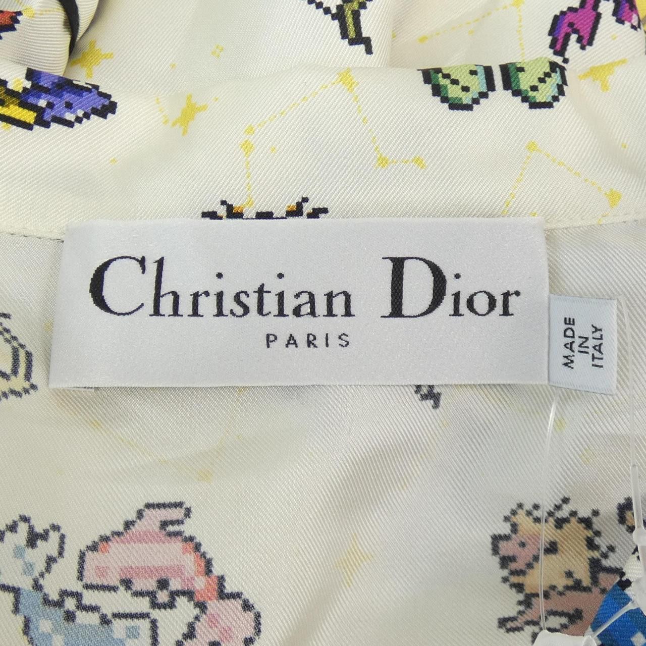 Dior Dior Christian Dior S/S Shirt Silk Shirt Others Tops 241V29A6633 DUTY FREE for USA Size ONE SIZE - 4 Thumbnail