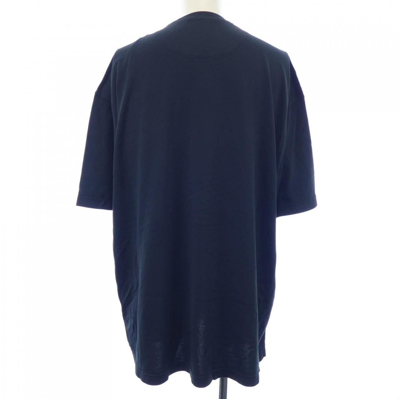 Prada Prada Prada T-shirt Cotton T-Shirts UJN852 S232 DUTY FREE for USA Size ONE SIZE - 2 Thumbnail