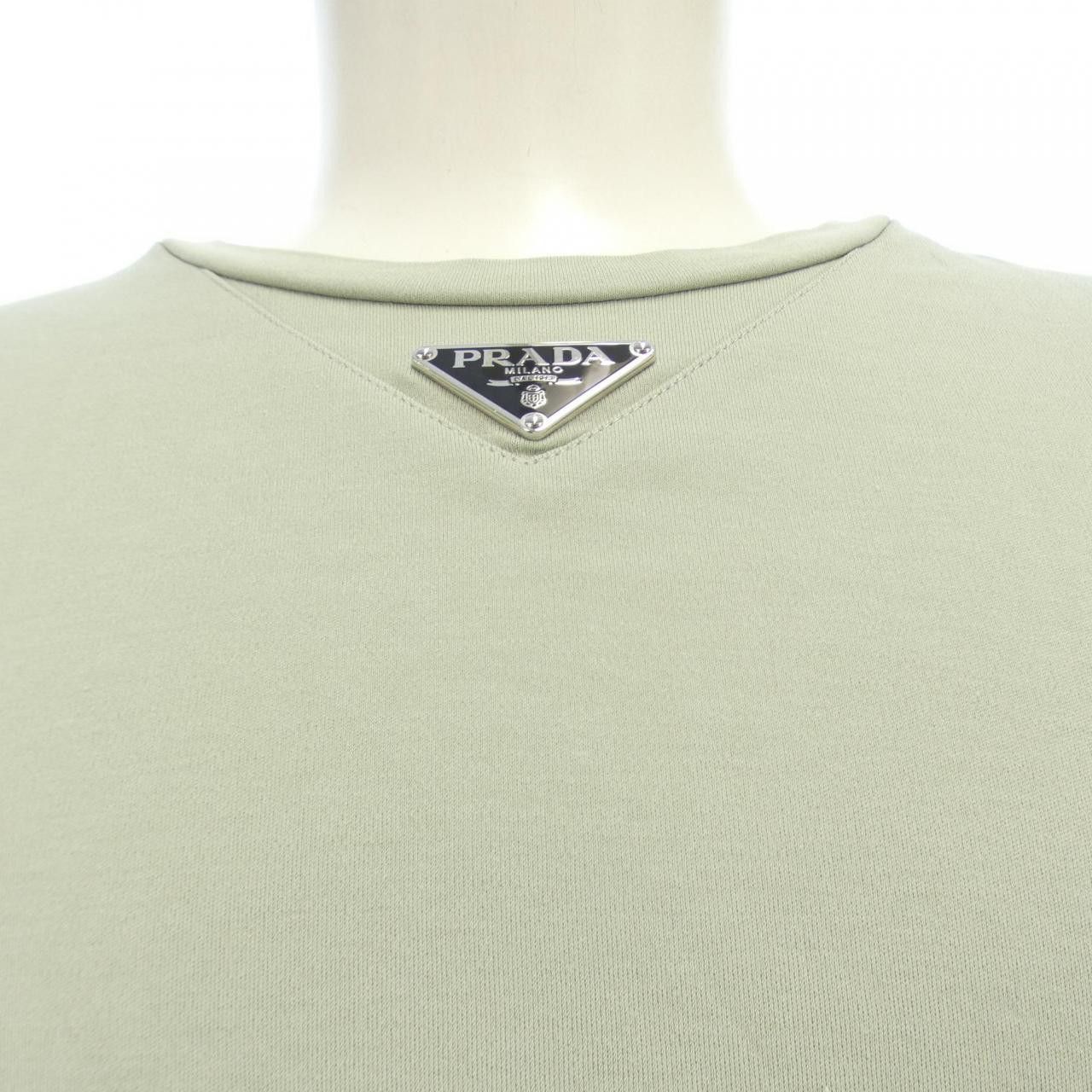 Prada Prada Prada T-shirt Cotton T-Shirts UJN861S232240 DUTY FREE for USA Size ONE SIZE - 5 Thumbnail