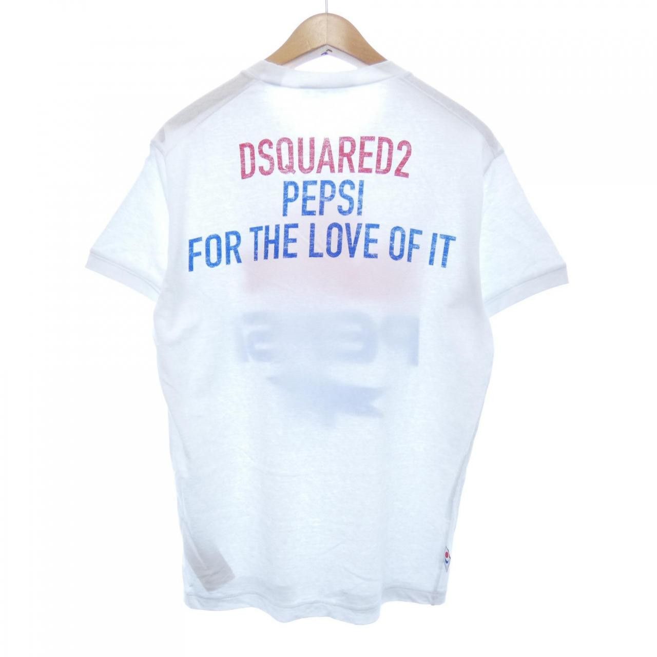 Other Other Dsquared2 T-shirt Cotton T-Shirts S78GD0041 DUTY FREE for USA Size ONE SIZE - 2 Thumbnail