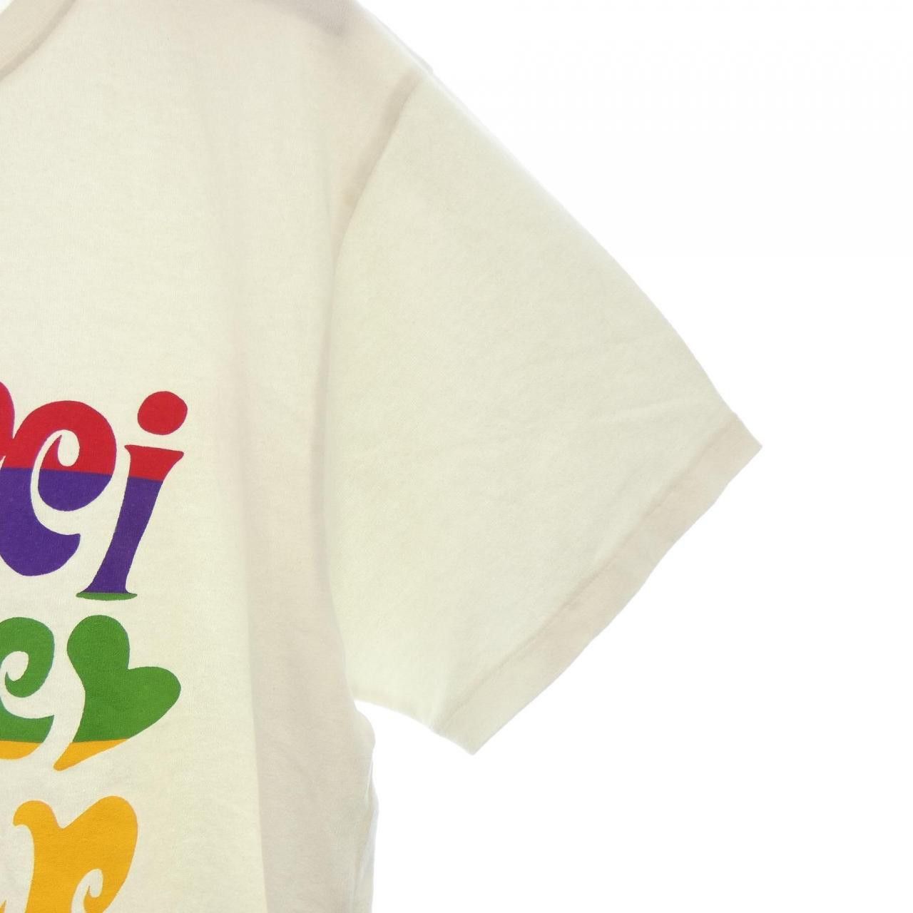 Gucci Gucci Gucci T-shirt T-shirt Cotton T-Shirts 548334XJDAM DUTY FREE for USA Size ONE SIZE - 6 Thumbnail