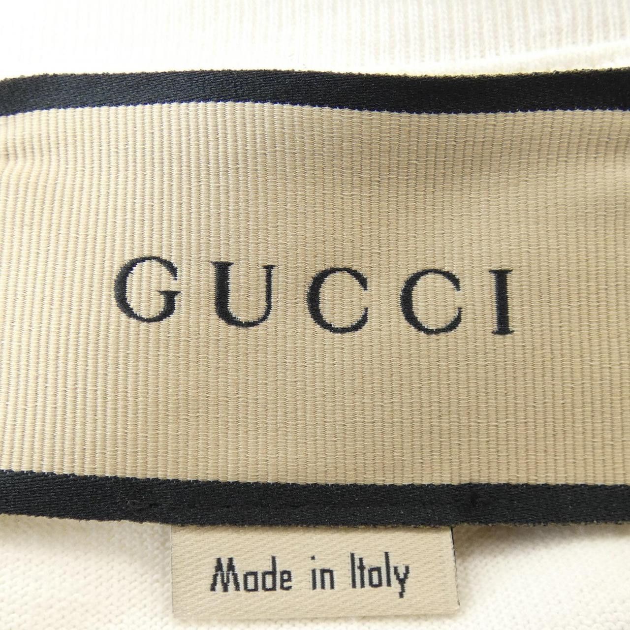 Gucci Gucci Gucci T-shirt T-shirt Cotton T-Shirts 548334XJDAM DUTY FREE for USA Size ONE SIZE - 4 Thumbnail