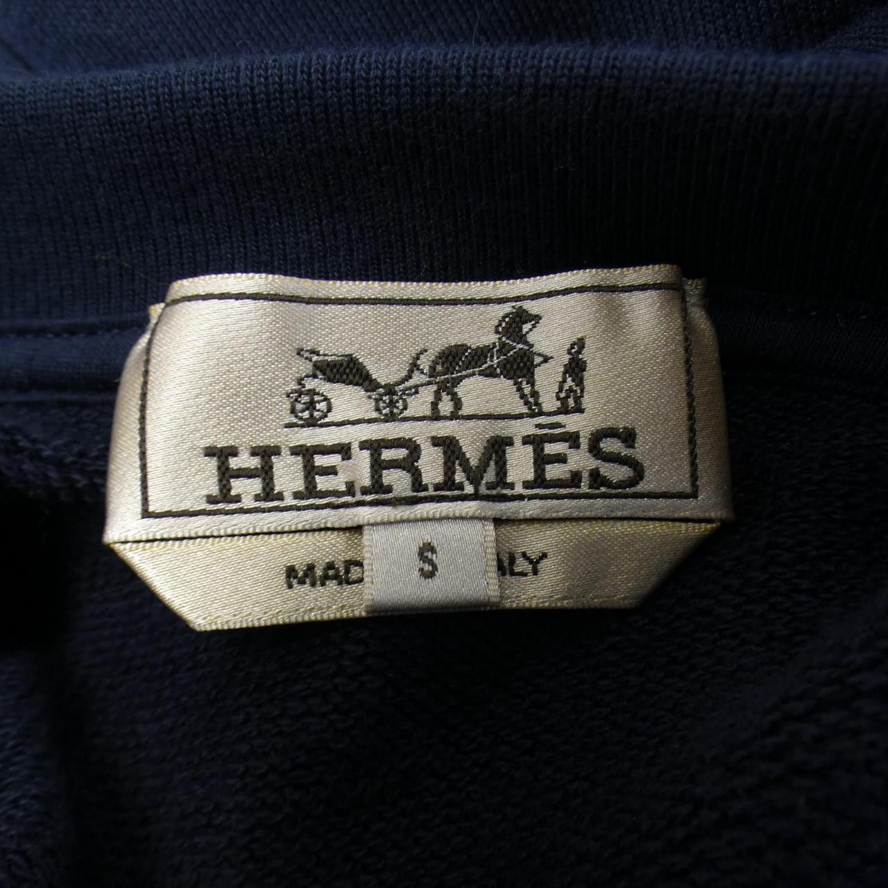 Hermes Hermes Hermès Sweatshirt S Sweatshirt Cotton Sweatshirts & Hoodies DUTY FREE for USA Size ONE SIZE - 4 Thumbnail