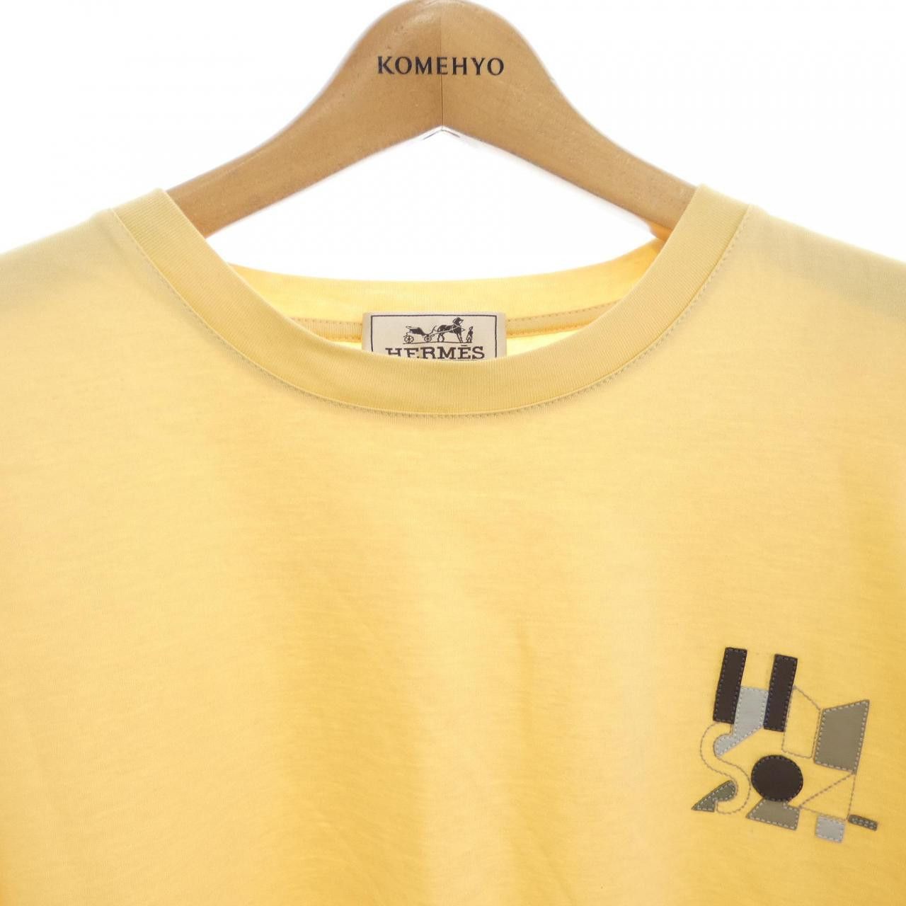 Hermes Hermes Hermes T-shirt Cotton T-shirt XL Cotton T-Shirts DUTY FREE for USA Size ONE SIZE - 5 Thumbnail
