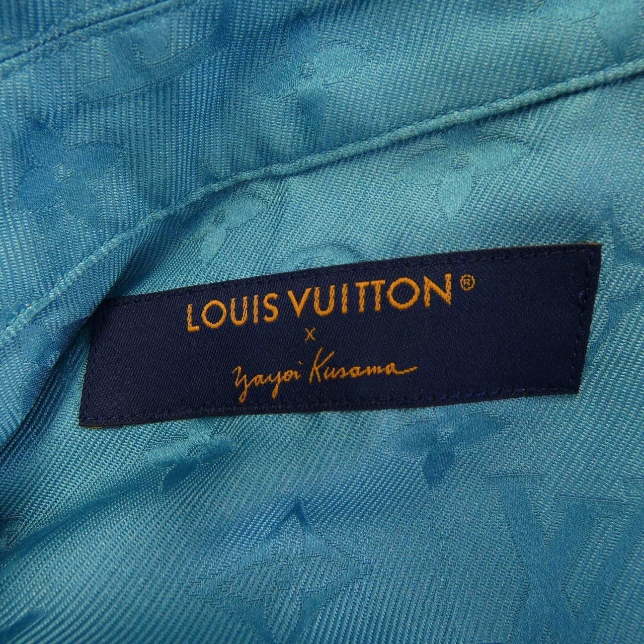 Louis Vuitton Louis Vuitton Louis Vuitton Yayoi Kusama S/S Shirt Silk Shirt Others Tops HOS31WV36 DUTY FREE for USA Size ONE SIZE - 4 Thumbnail