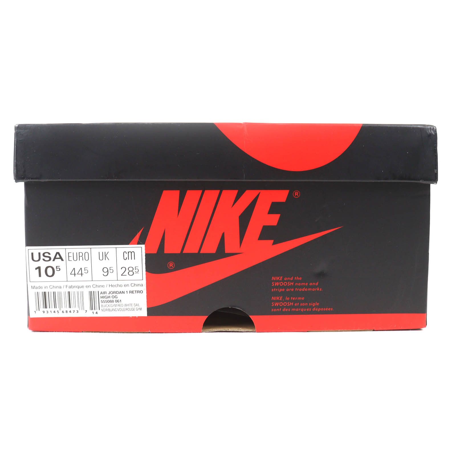 Other Other Nike AIR JORDAN 1 RETRO HIGH OG High Cut Sneakers Leather Shoes 555088-061 DUTY FREE for USA Size ONE SIZE - 9 Thumbnail