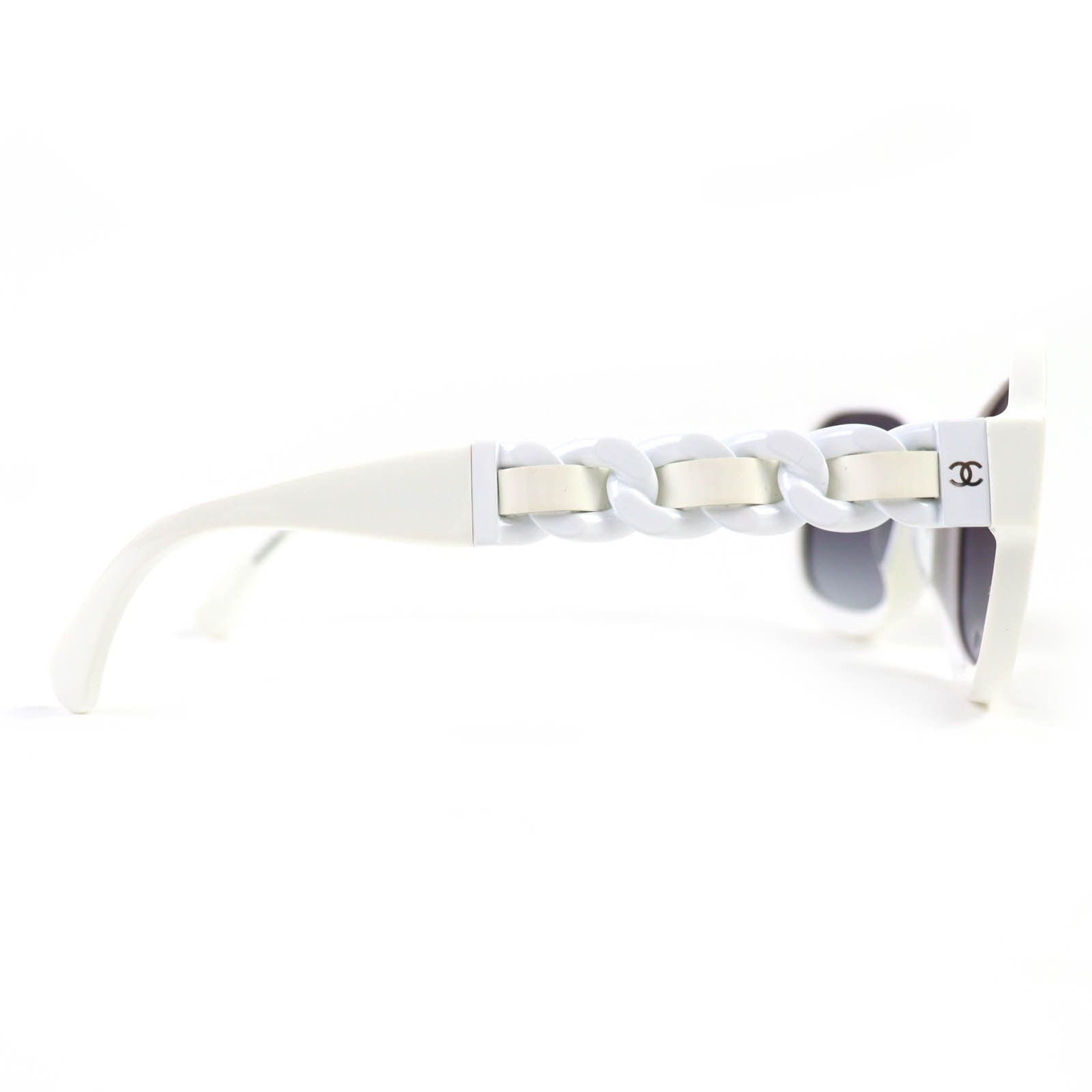 Chanel Chanel Chanel COCO Mark Sunglasses Leather Sunglasses 5465-Q-A DUTY FREE for USA Size ONE SIZE - 5 Thumbnail