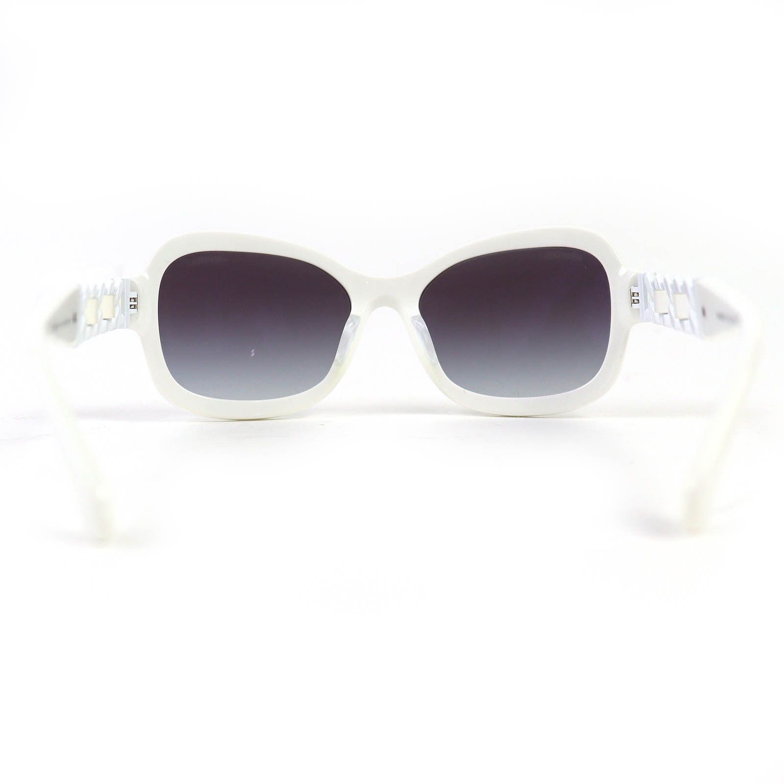 Chanel Chanel Chanel COCO Mark Sunglasses Leather Sunglasses 5465-Q-A DUTY FREE for USA Size ONE SIZE - 6 Thumbnail