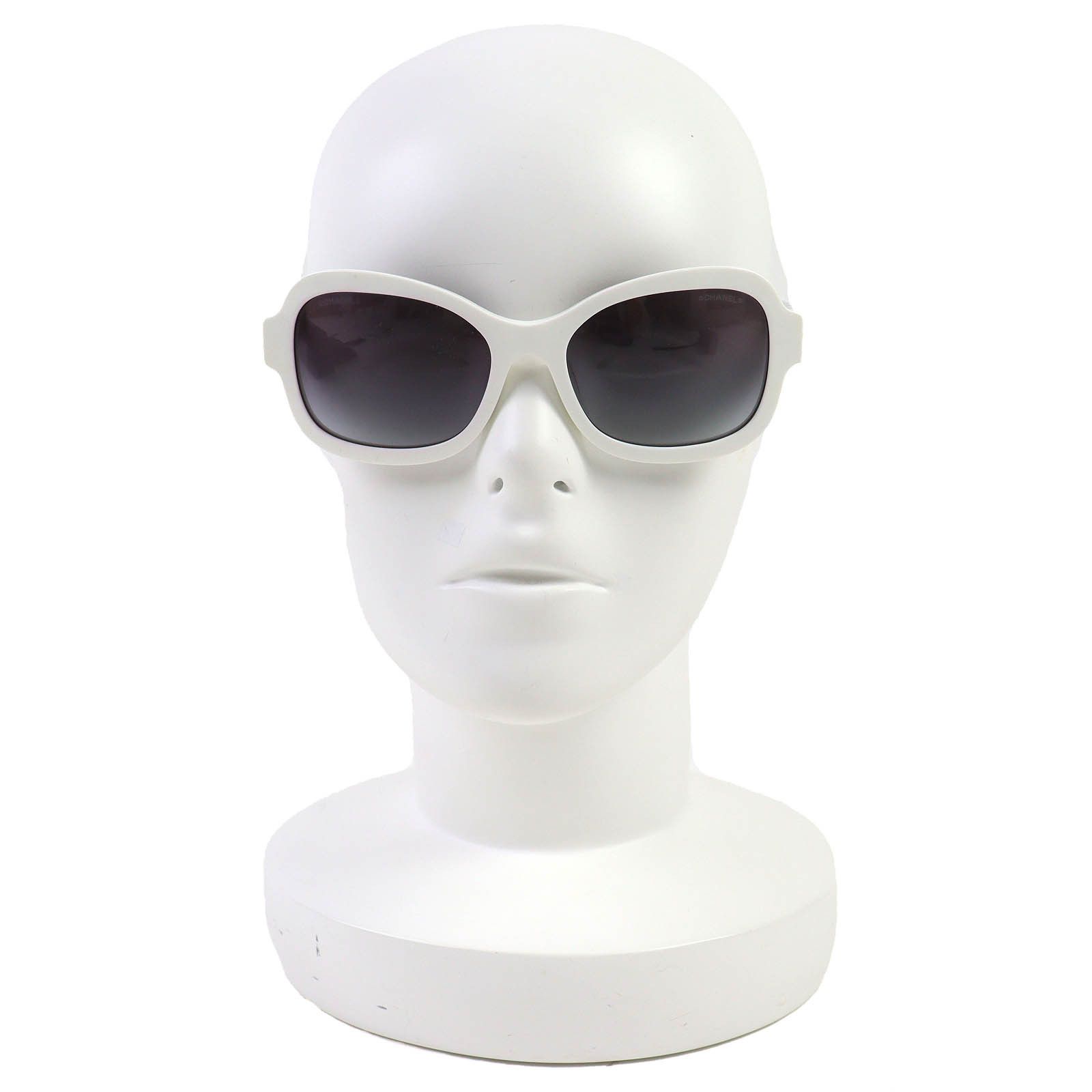 Chanel Chanel Chanel COCO Mark Sunglasses Leather Sunglasses 5465-Q-A DUTY FREE for USA Size ONE SIZE - 3 Thumbnail