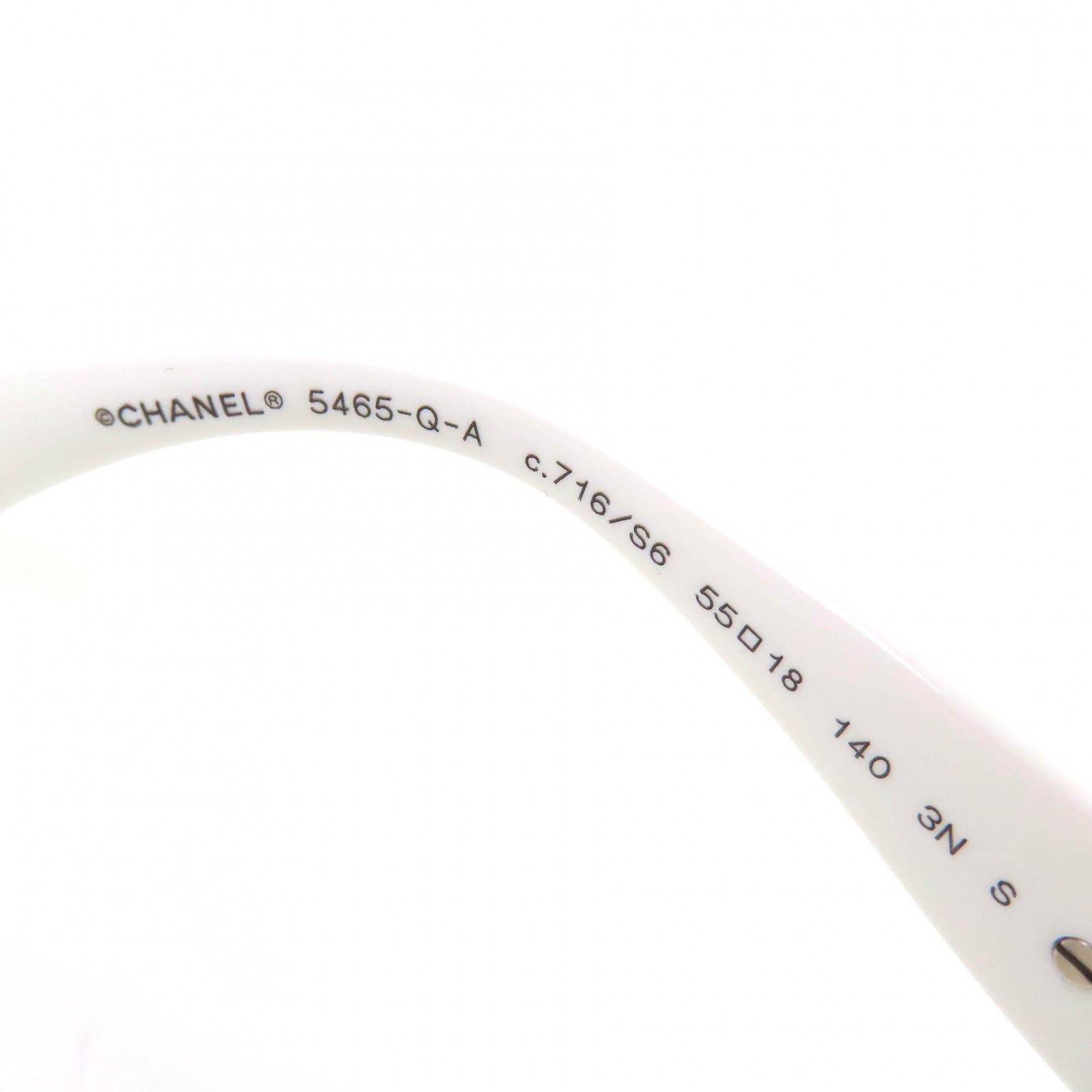 Chanel Chanel Chanel COCO Mark Sunglasses Leather Sunglasses 5465-Q-A DUTY FREE for USA Size ONE SIZE - 10 Thumbnail