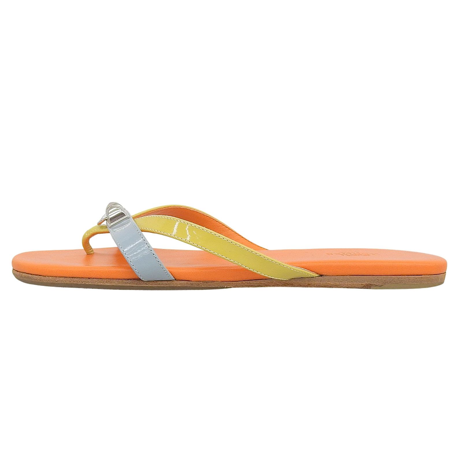 Hermes Hermes Hermès Leather Sandals 36 Leather Shoes DUTY FREE for USA Size ONE SIZE - 3 Thumbnail