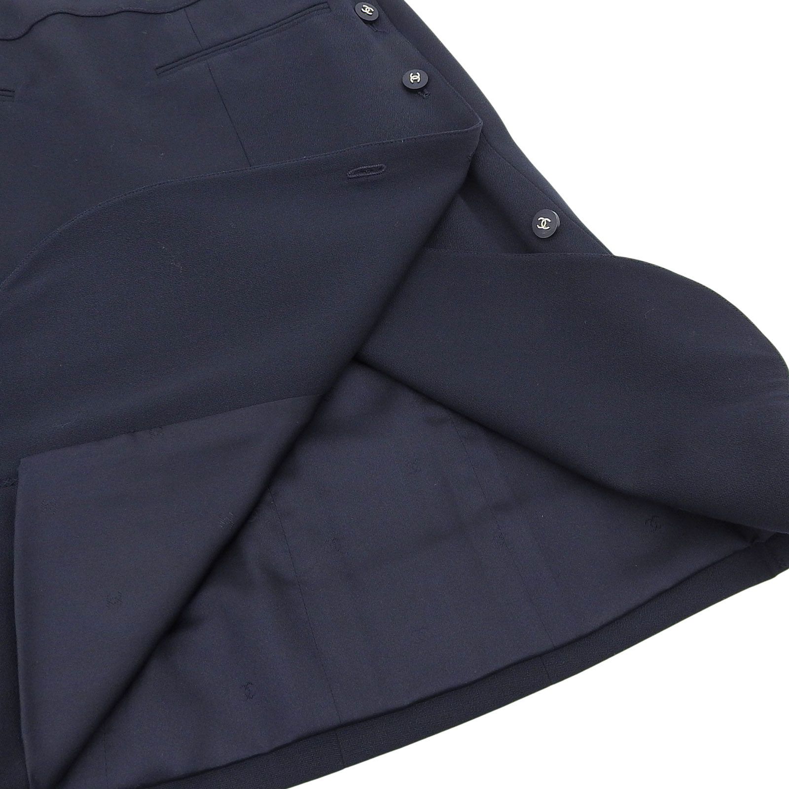 Chanel Chanel Chanel Wool Skirt Others Skirts P06492 DUTY FREE for USA Size ONE SIZE - 4 Thumbnail