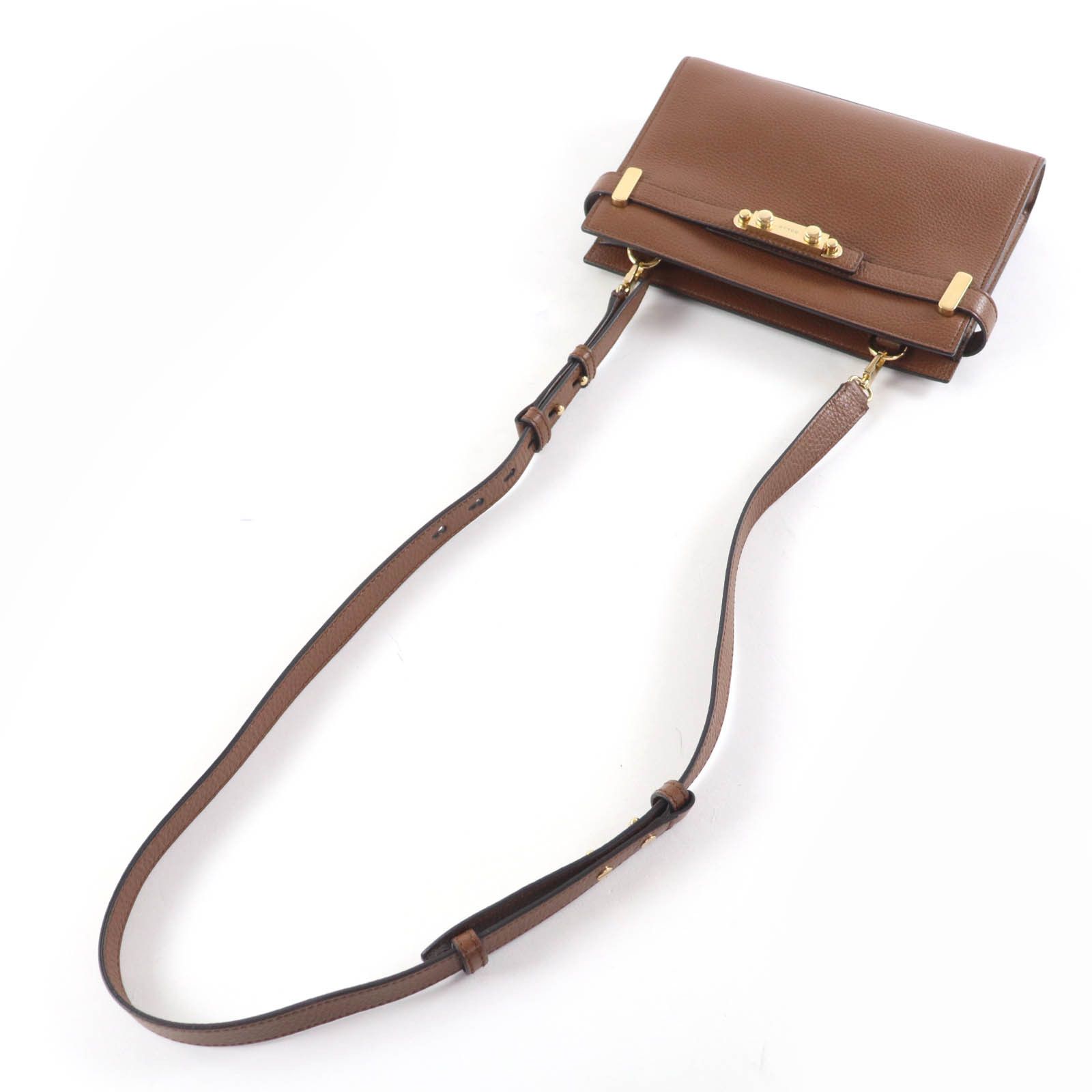 Bally Bally Bally Leather 2way Shoulder Bag Leather Shoulder Bag DUTY FREE for USA Size ONE SIZE - 6 Thumbnail